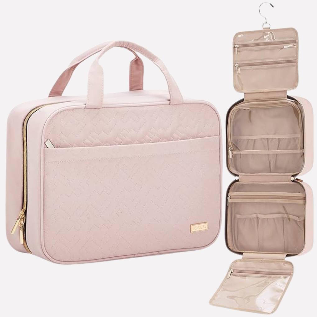 Borsa da Toilette da Viaggio con Gancio Appeso