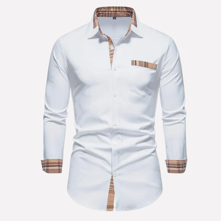 Camicia a Maniche Lunghe da Uomo