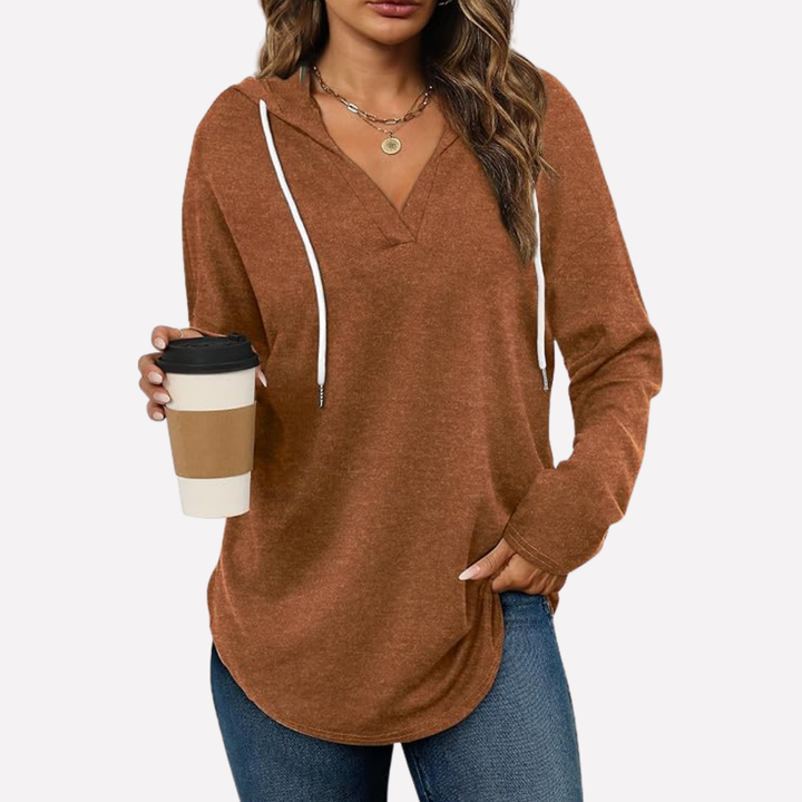 Pullover Sweatshirt Oversize Donna
