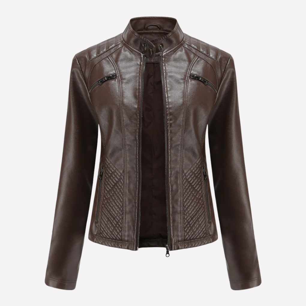 Giacca in Pelle Stylish per Donne