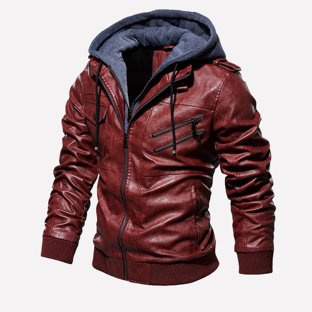 Cappotto Invernale da Uomo con Collo in Pelliccia