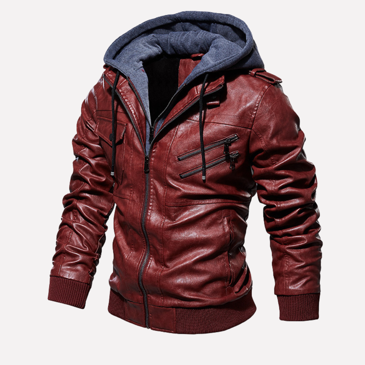 Cappotto Invernale da Uomo con Collo in Pelliccia
