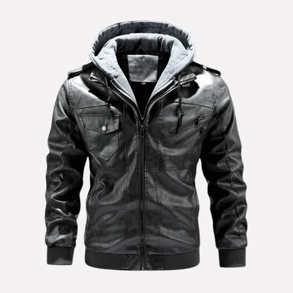 Cappotto Invernale da Uomo con Collo in Pelliccia