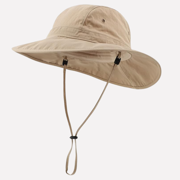 Cappello da sole a visiera larga UPF 50+ per uomo