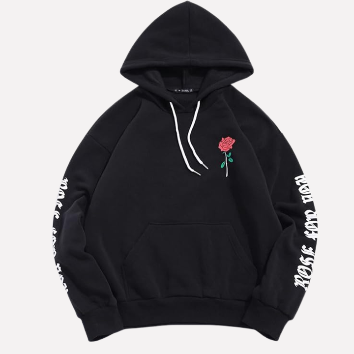 Pullover Hoodie con Tasca Kangaroo per Uomo