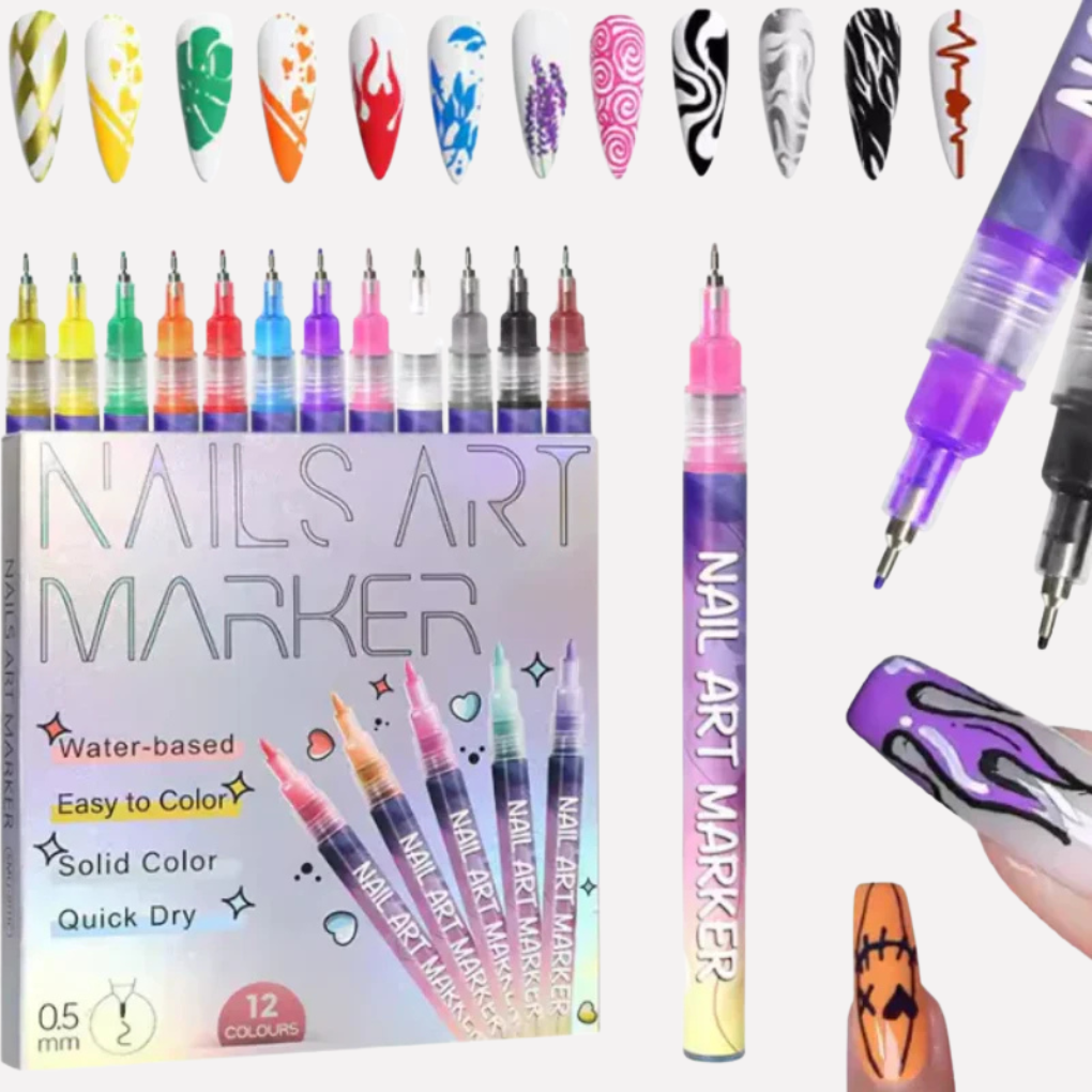 Set di Penne per Nail Art MagicMilo