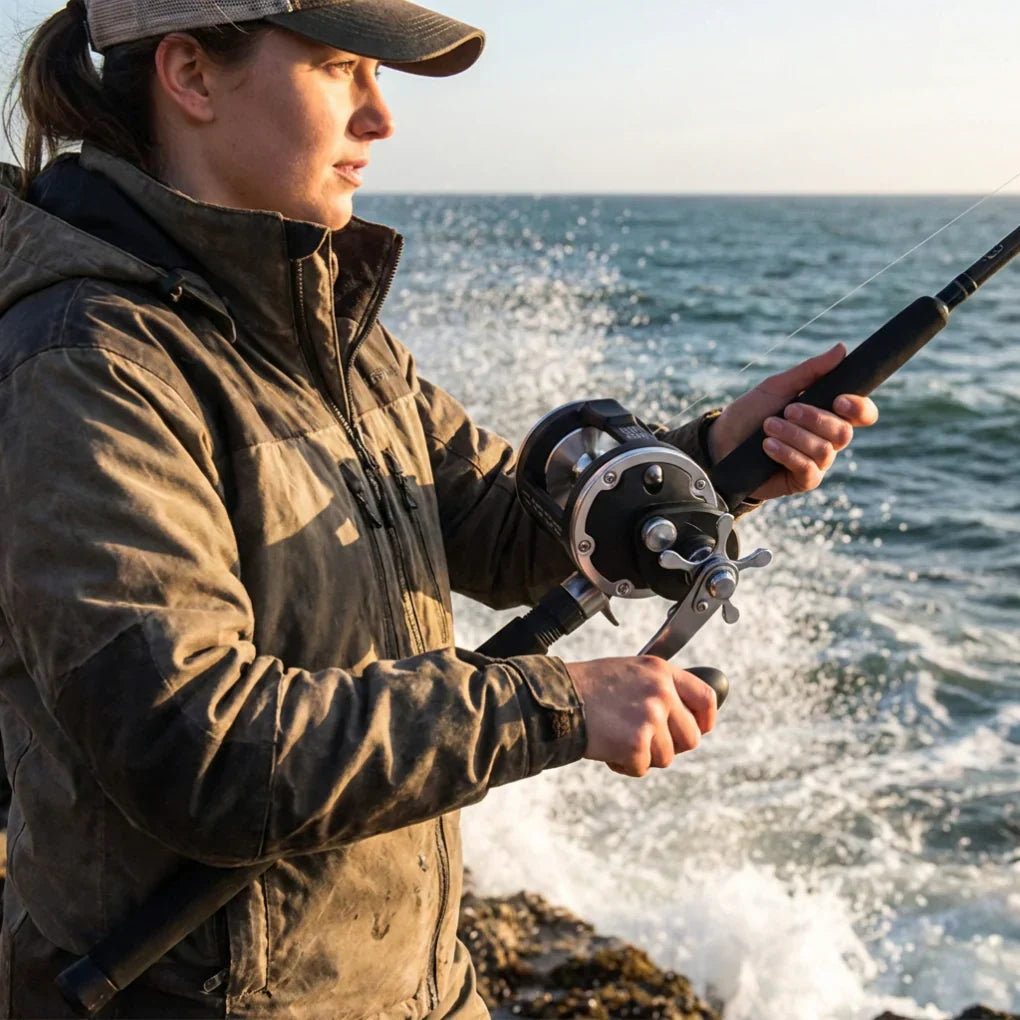Mulinello Baitcasting – Design per la Pesca in Acqua Dolce