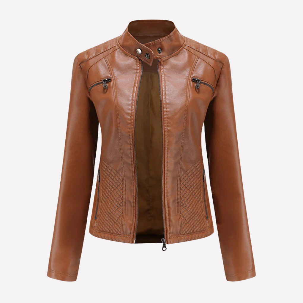 Giacca in Pelle Stylish per Donne