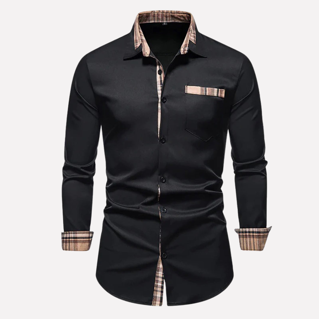 Camicia a Maniche Lunghe da Uomo