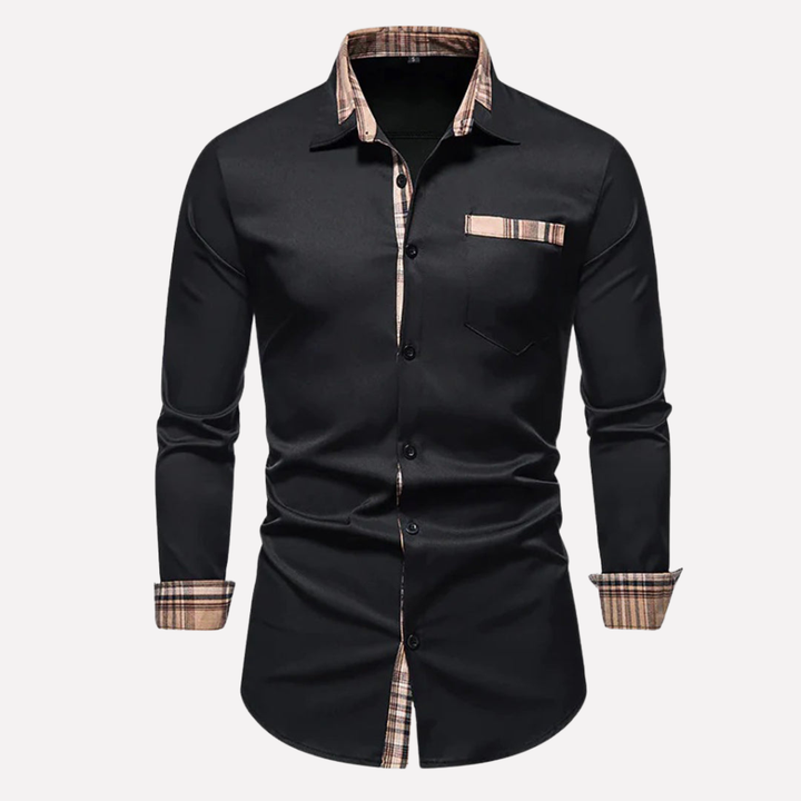Camicia a Maniche Lunghe da Uomo