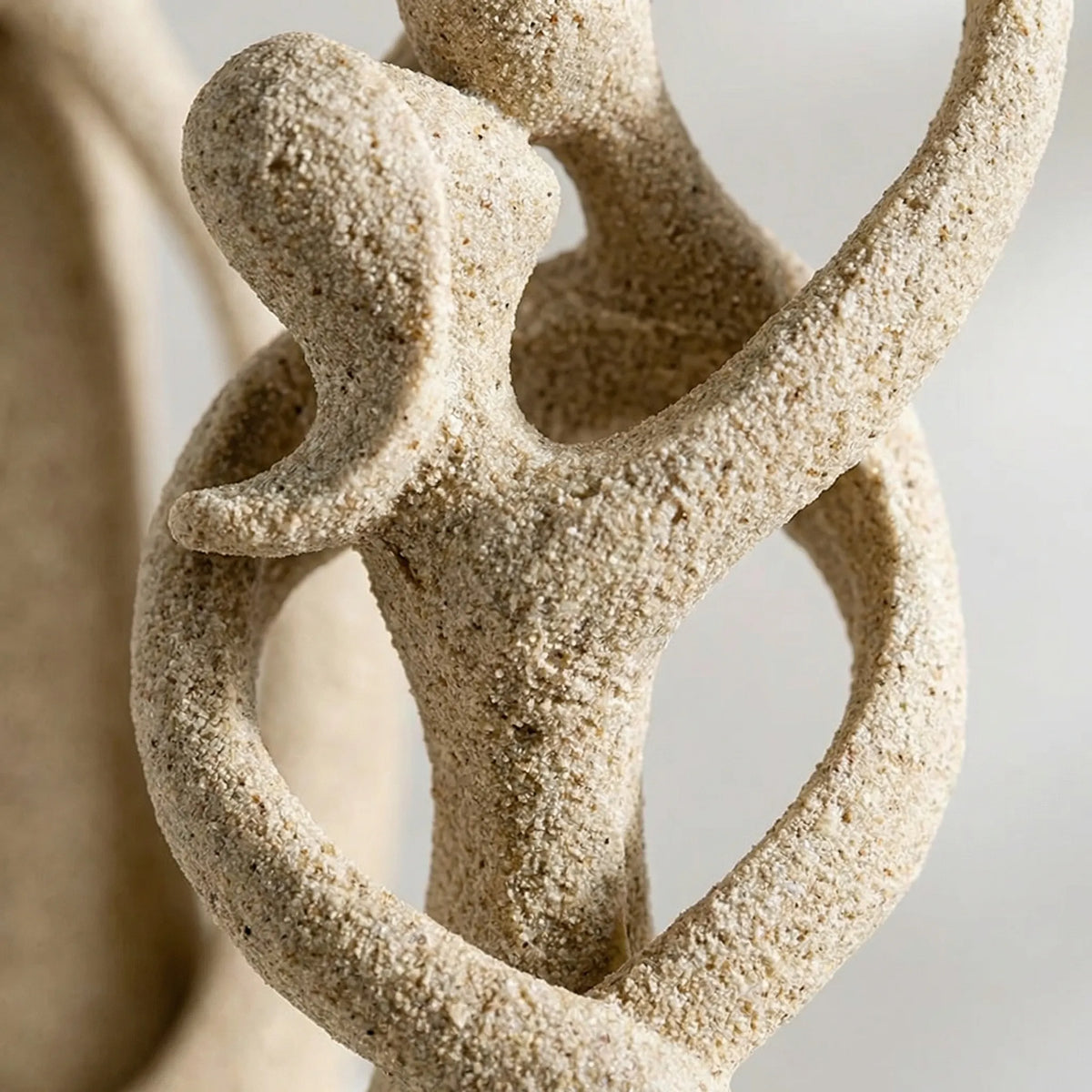 Figurina di Abbraccio Astratto per Coppie