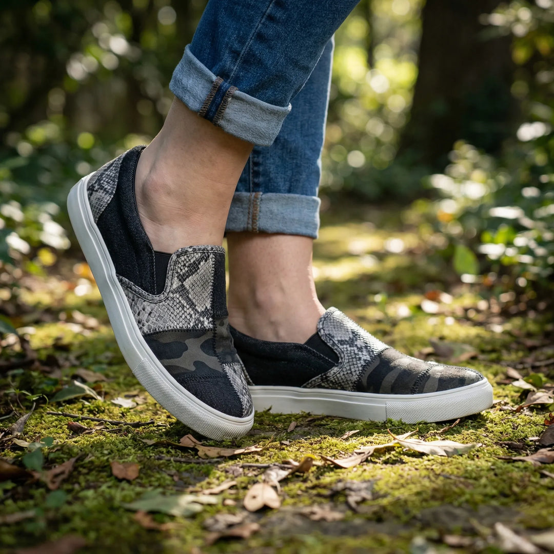 Espavelle - Espadrille con zeppa e nastri avvolgenti