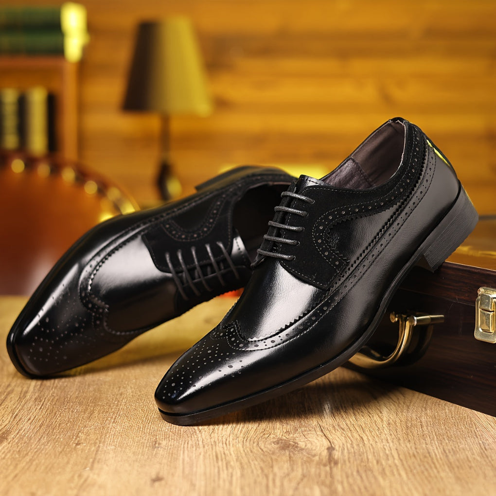 Eleganti Scarpe da Business in Pelle per Uomini