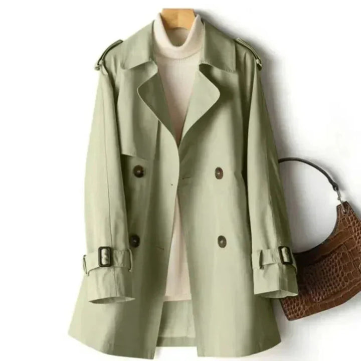 Trench Coat Classico Doppiopetto per Donne