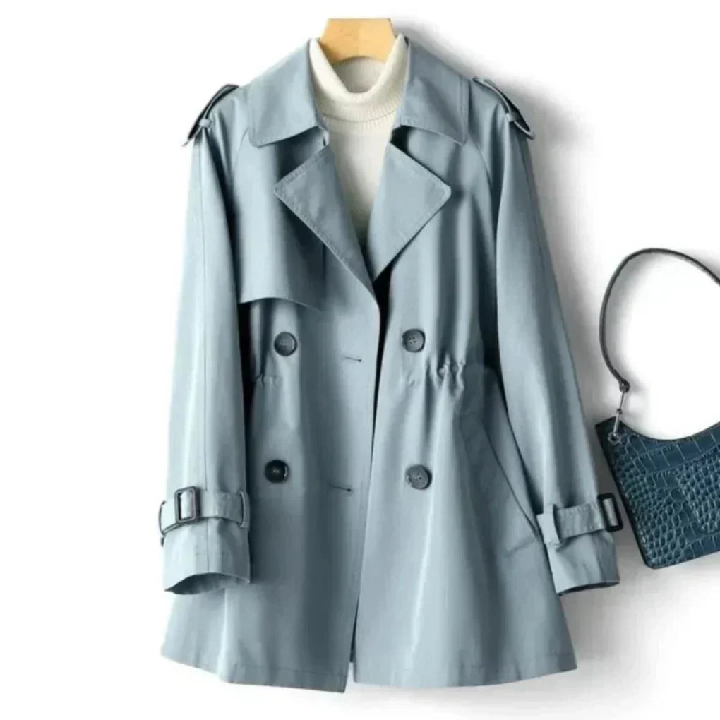 Trench Coat Classico Doppiopetto per Donne
