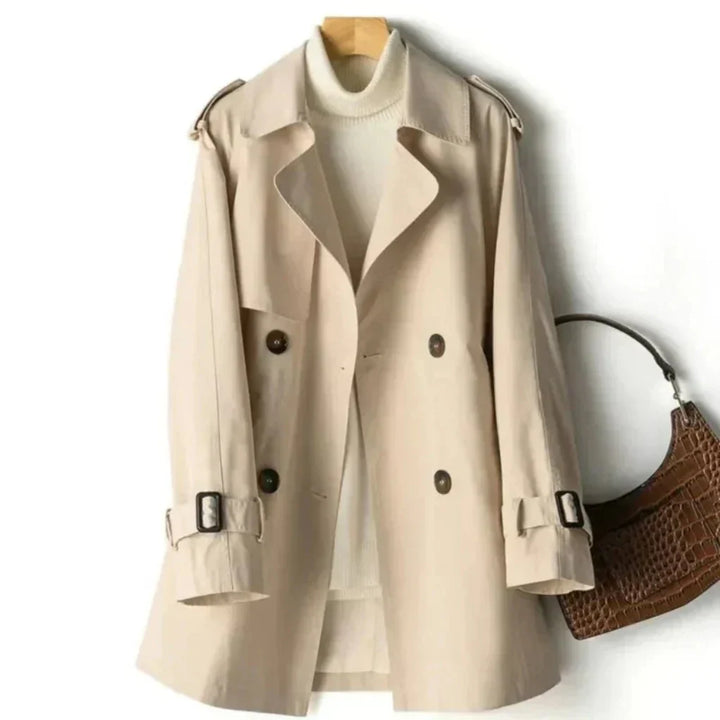 Trench Coat Classico Doppiopetto per Donne