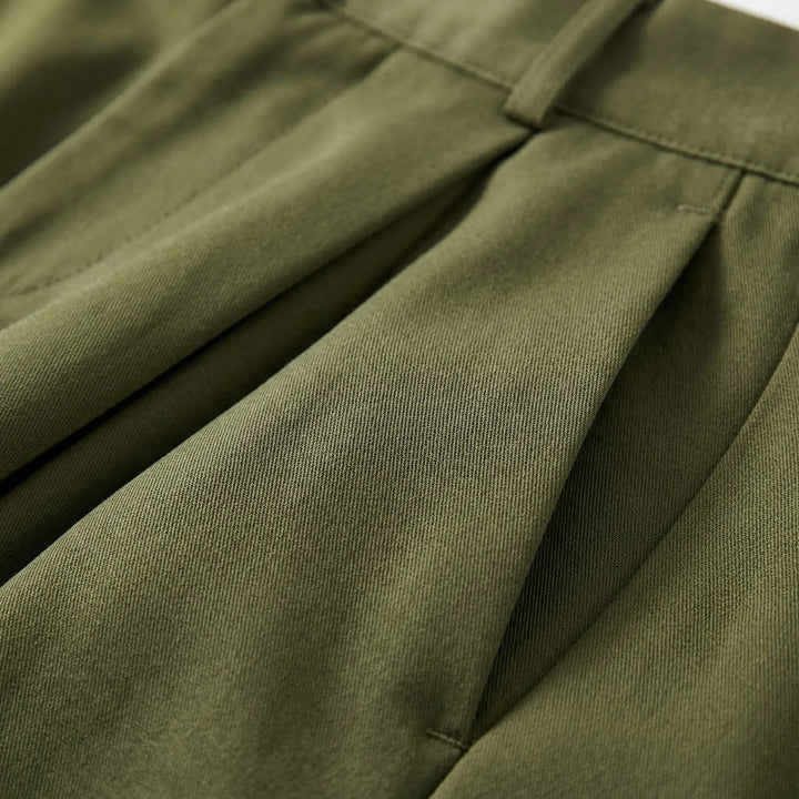 Flowvia - Pantaloni lunghi a vita alta e gamba larga