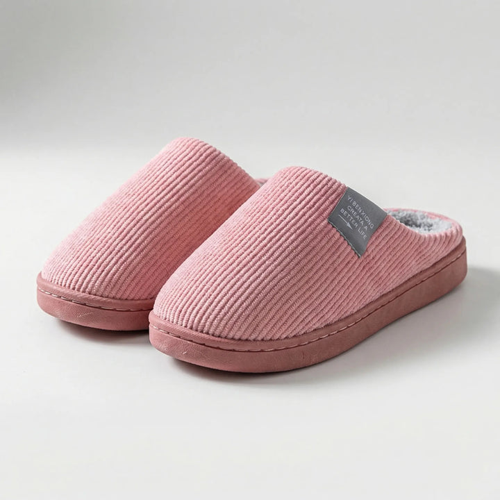 Fluforo - Pantofole da interno foderate in morbido peluche
