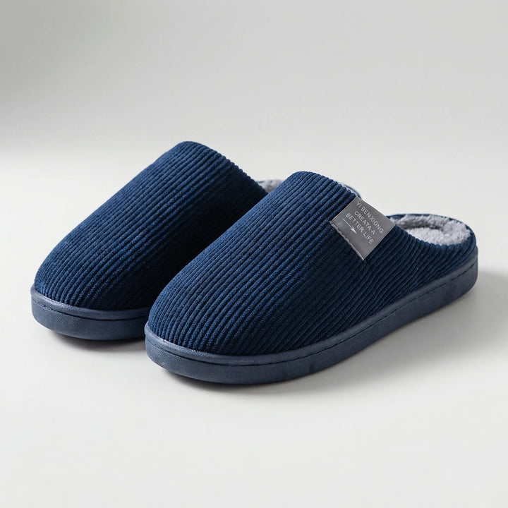 Fluforo - Pantofole da interno foderate in morbido peluche