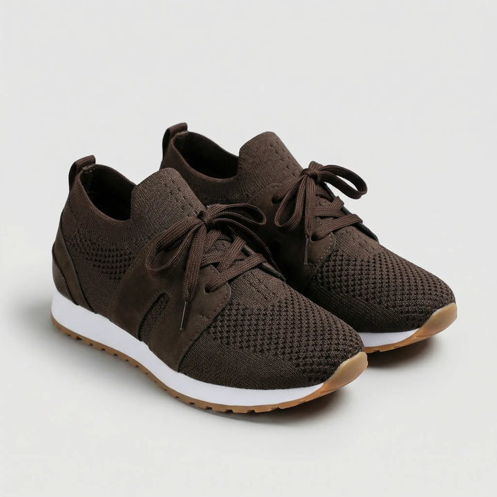 Fluxera - Sneaker casual con tomaia in mesh e allacciatura