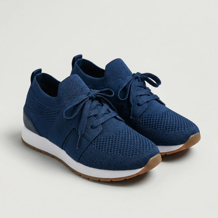 Fluxera - Sneaker casual con tomaia in mesh e allacciatura