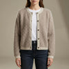 Cardigan in Maglia con Bottoni Morbido da Donna