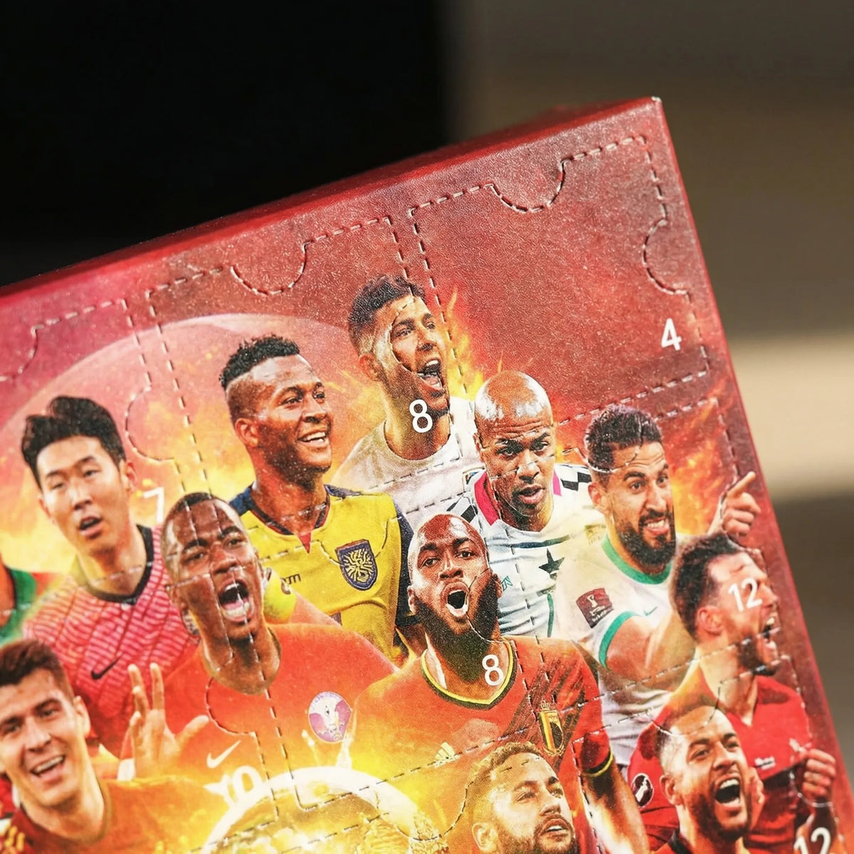Calendario dell'Avvento a tema calcio