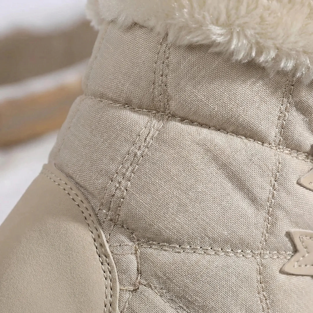 Frosteva - Stivale invernale da neve a metà polpaccio con lacci
