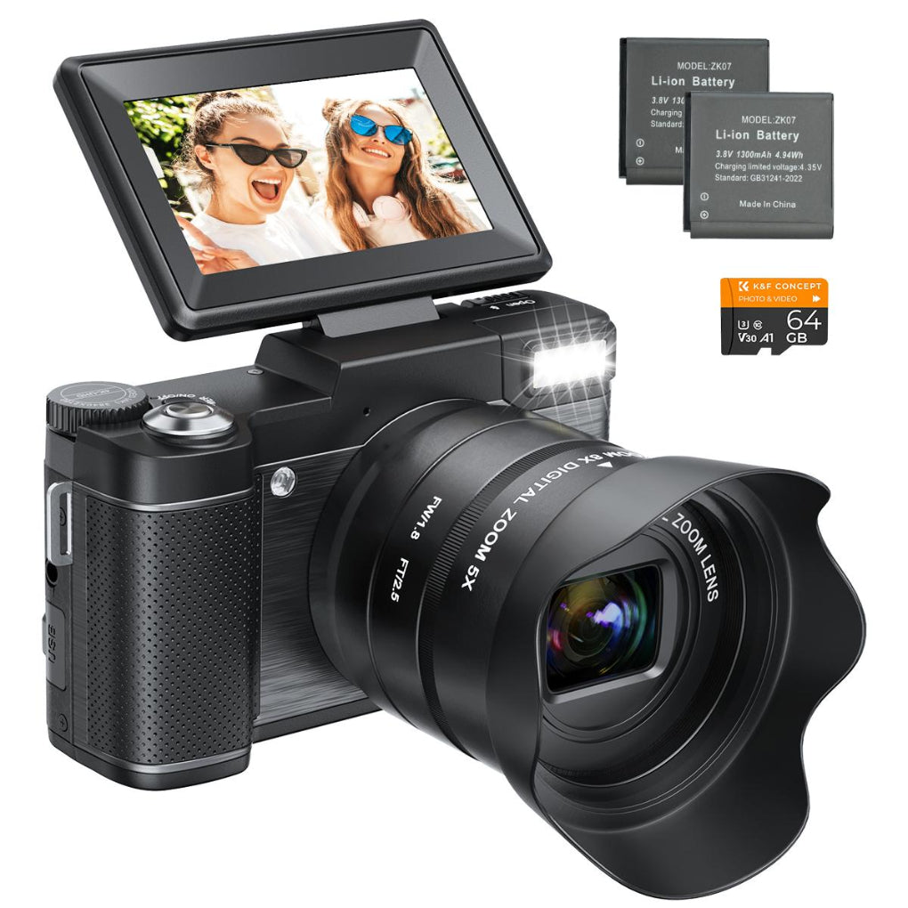 Macchina Fotografica Digitale 5K per Principianti