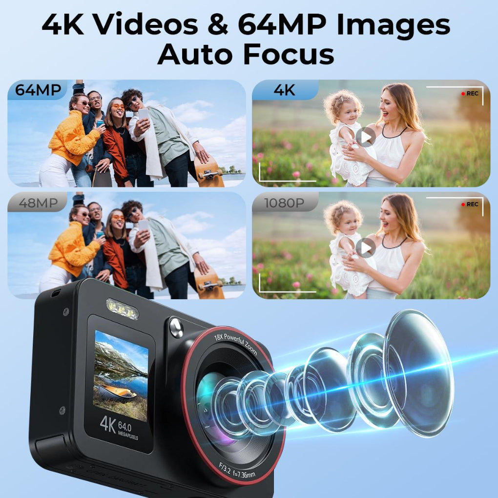 Fotocamera Digitale 4K
