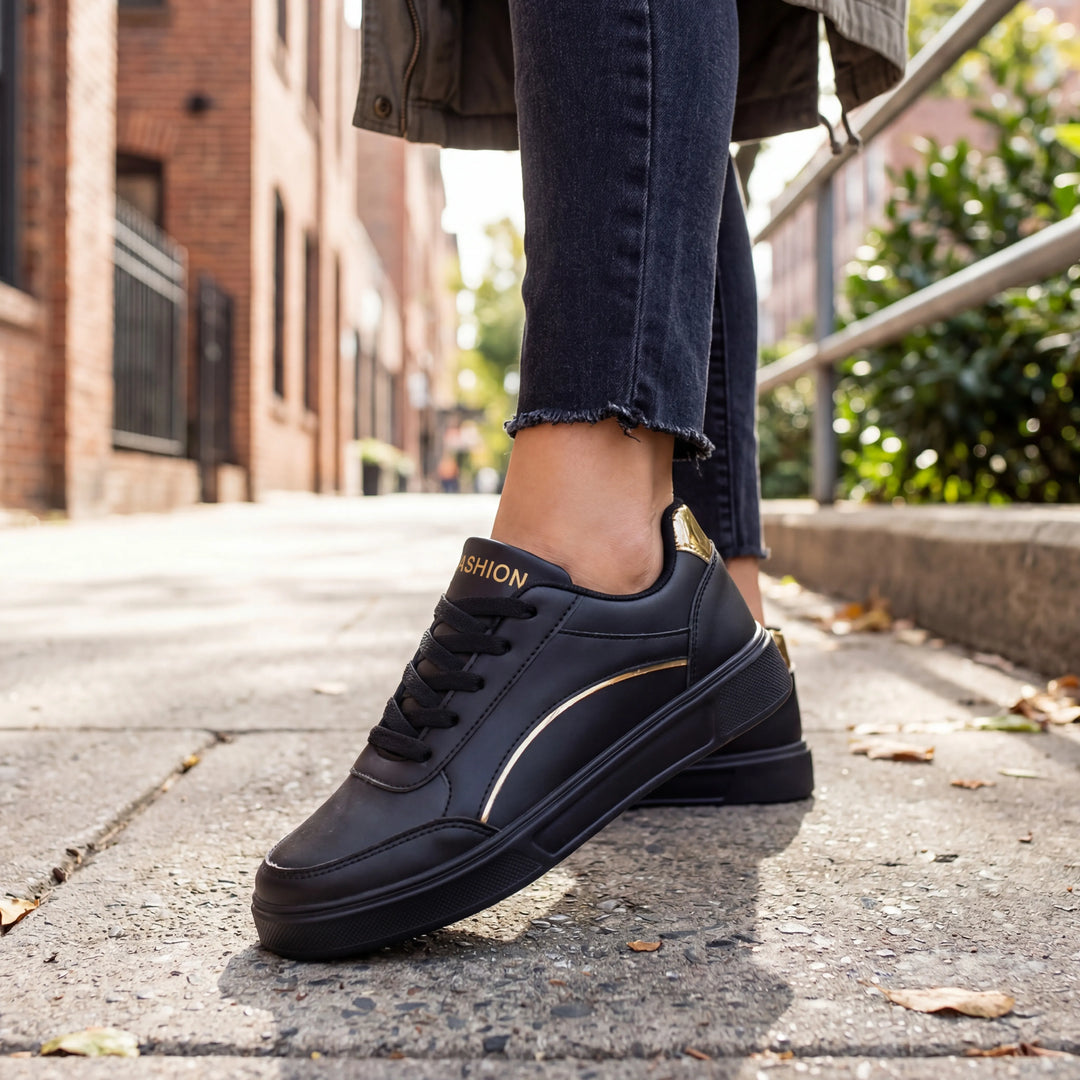 Glitzstep - Sneaker casual bassa con lacci