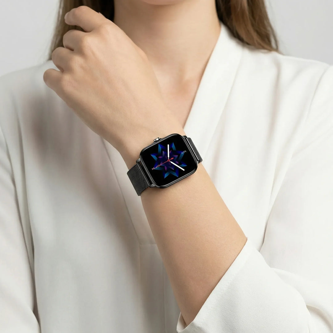 Glyntra - Smartwatch sottile con touchscreen per donna
