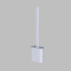 Spazzola per WC in Silicone Flessibile e Staccabile