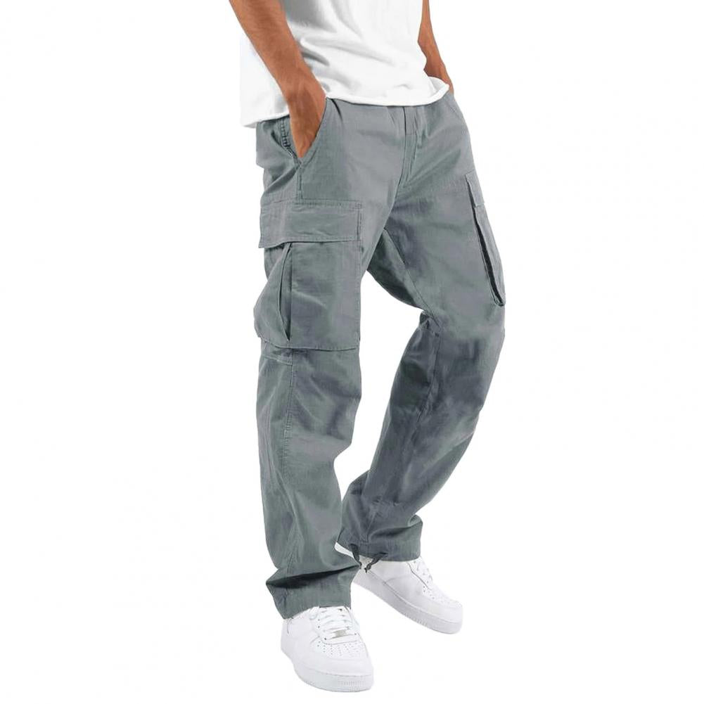 Pantaloni Cargo Flessibili e Confortevoli per Uomini