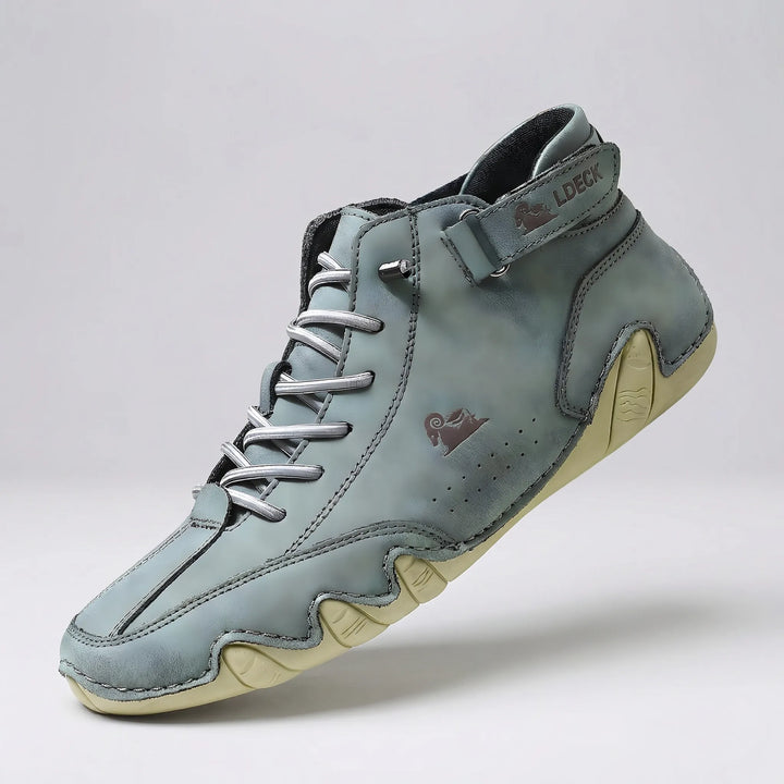 Grovalex - Scarpa senza lacci a pianta larga, ideale per camminare a piedi nudi.