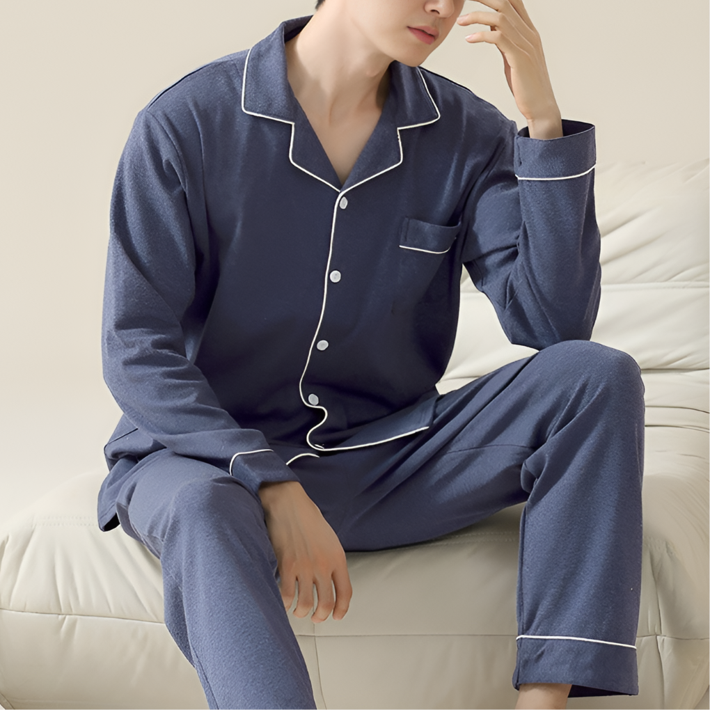 Pigiami Uomo Cotone Confortevoli