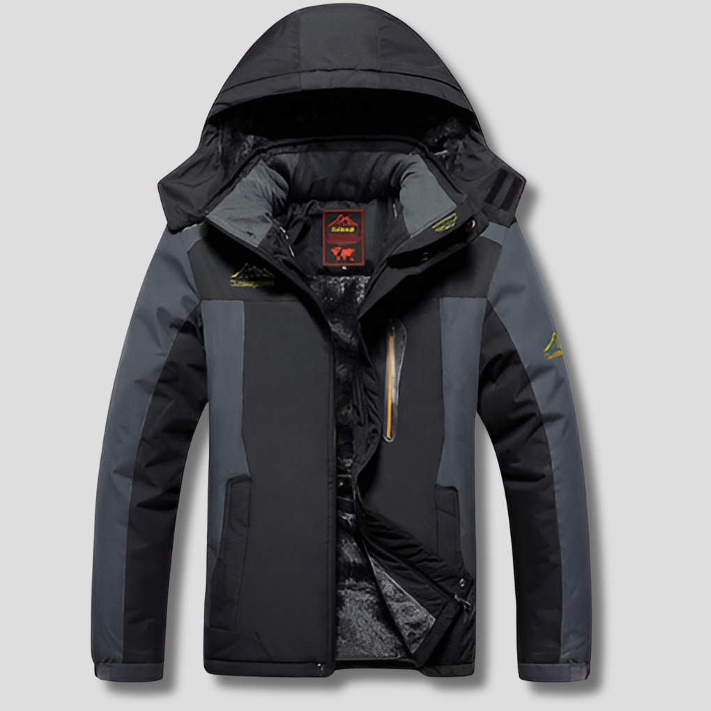 Giacca Invernale da Uomo – Stile Casual Moderno con Finitura Resistente all'Acqua