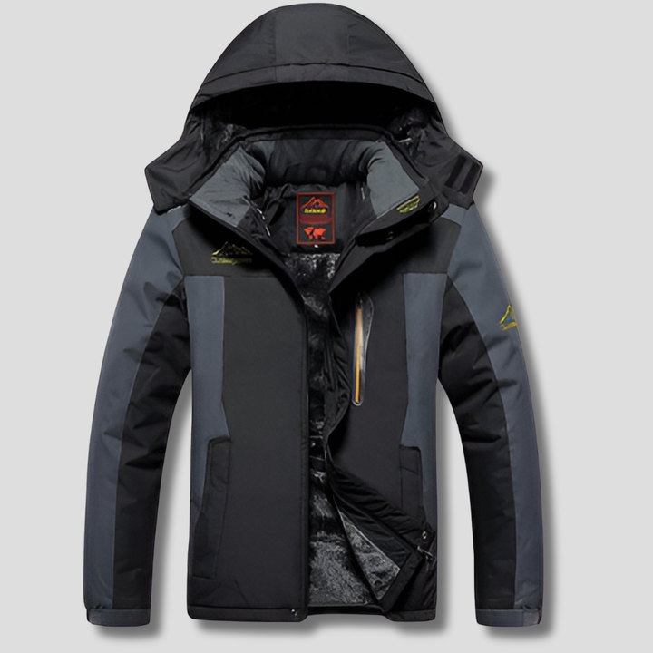 Giacca Invernale da Uomo – Stile Casual Moderno con Finitura Resistente all'Acqua