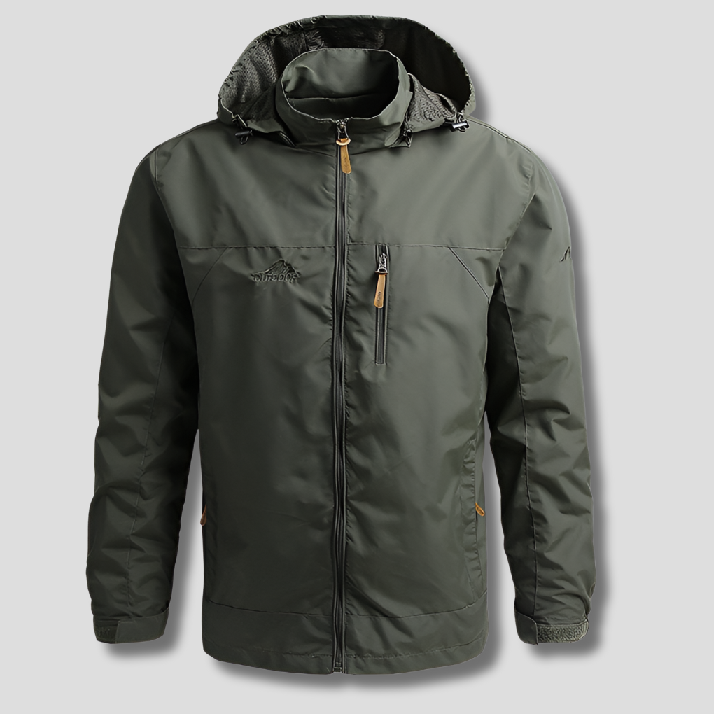 Giacca da Uomo Outdoor – Utilità Pronta per il Meteo per Ogni Avventura