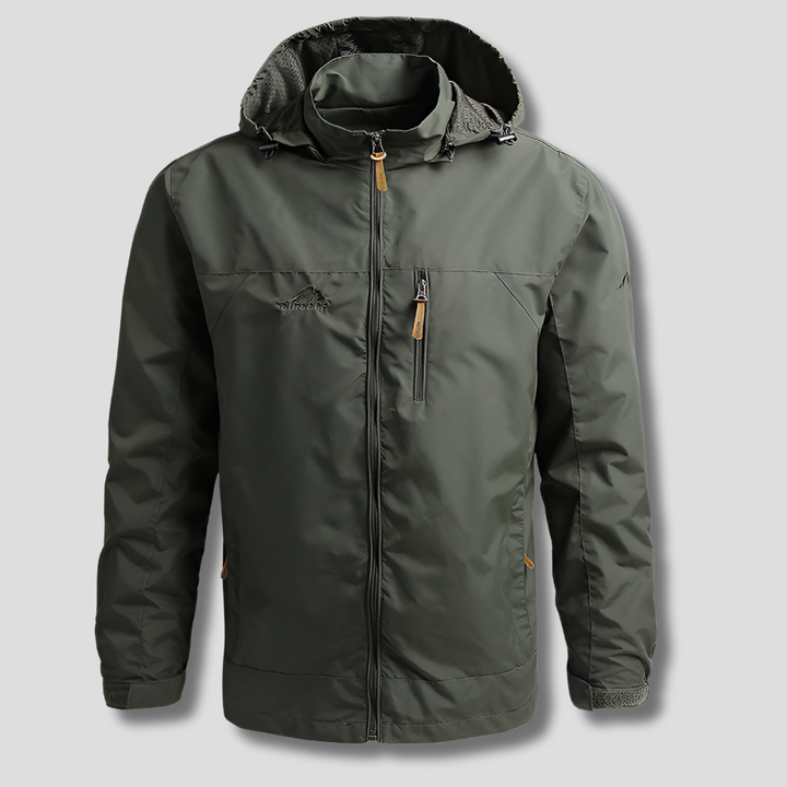 Giacca da Uomo Outdoor – Utilità Pronta per il Meteo per Ogni Avventura