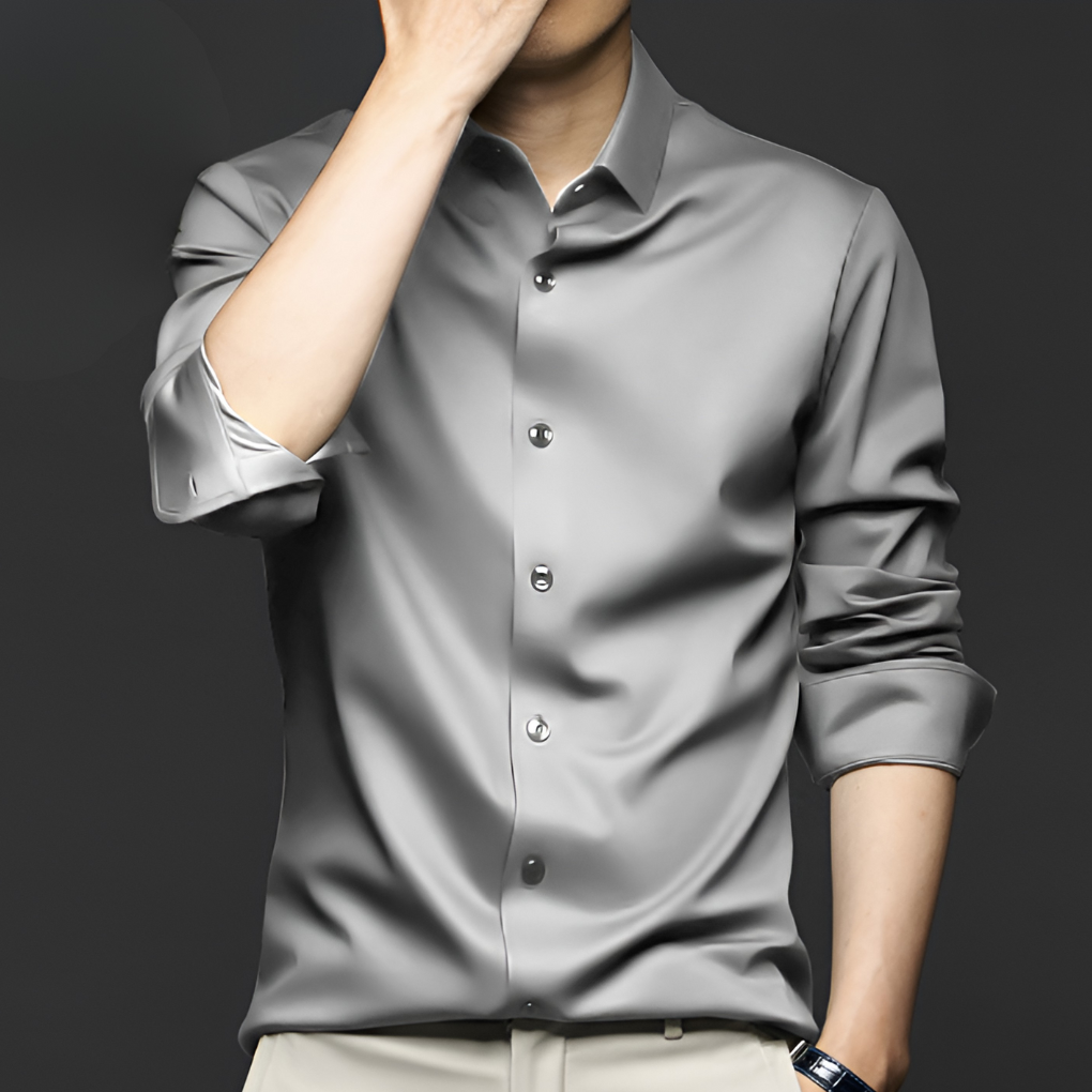 Camicia Formale Senza Pieghe da Uomo – Stilosa e a Bassa Manutenzione