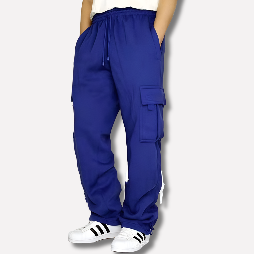Pantaloni Uomo Outdoor con Design a Multi-Tasche – Stile Rugged Incontra Utilità Pratica