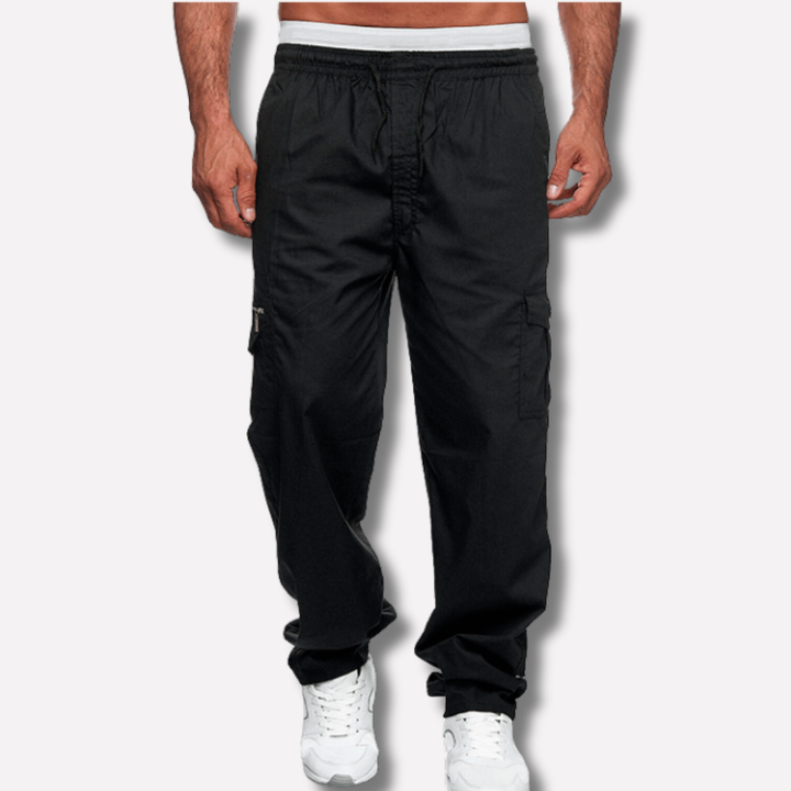 Pantaloni Uomo Outdoor con Design a Multi-Tasche – Stile Rugged Incontra Utilità Pratica