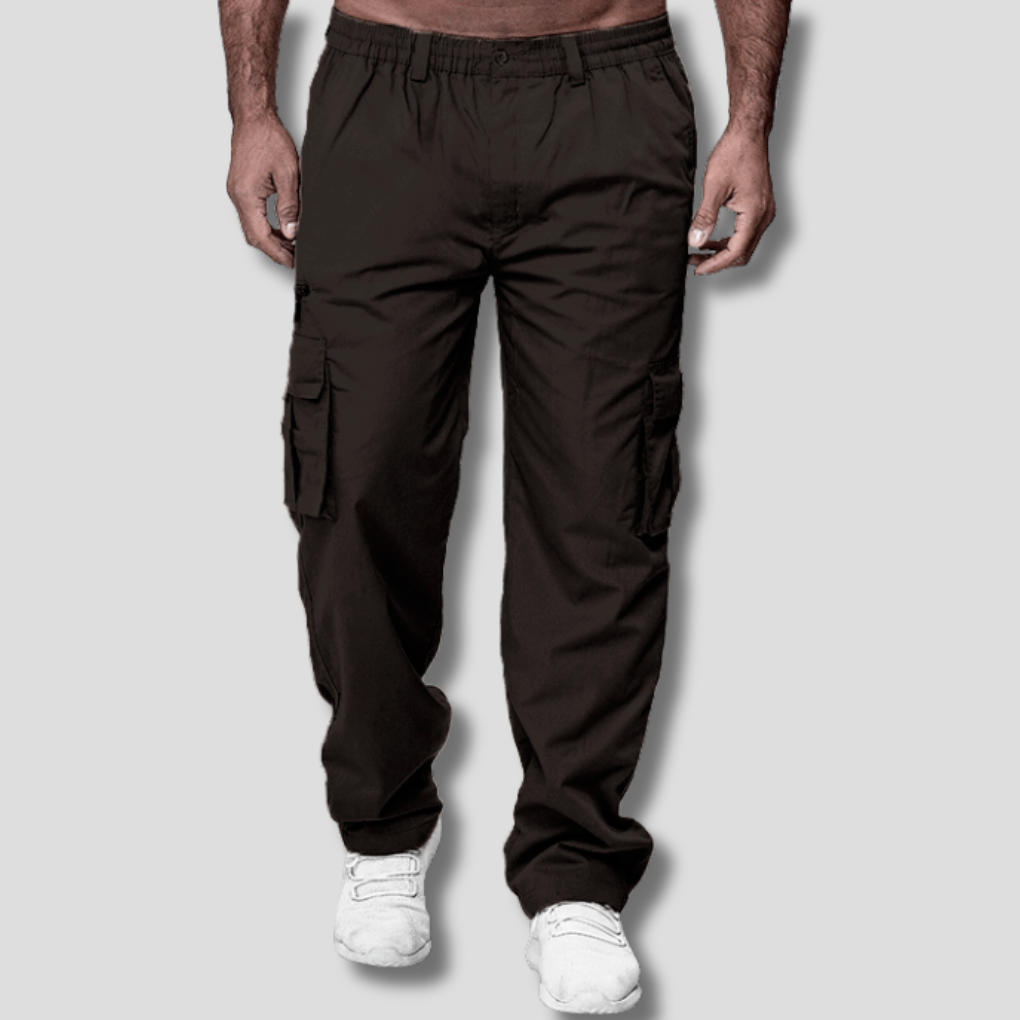 Pantaloni Uomo Outdoor con Design a Multi-Tasche – Stile Rugged Incontra Utilità Pratica