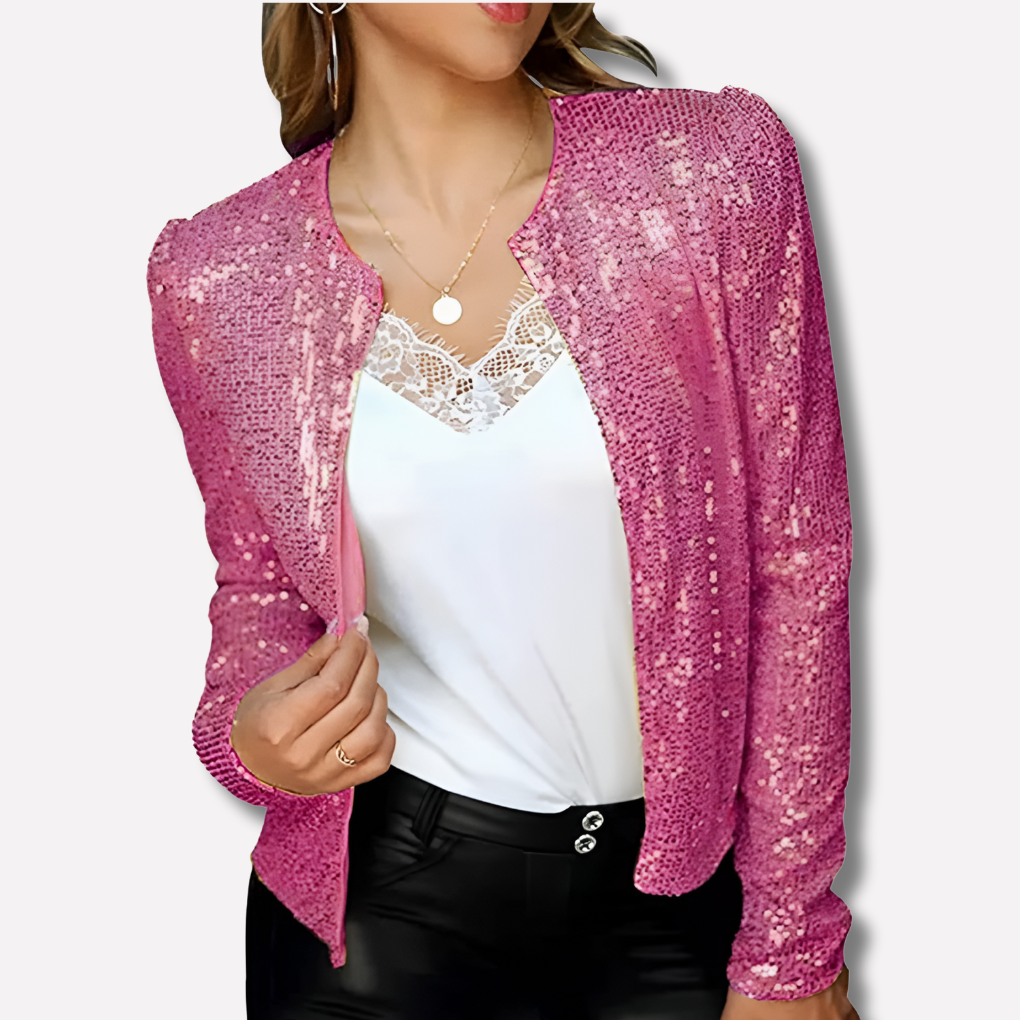 Blazer sciancrato da donna