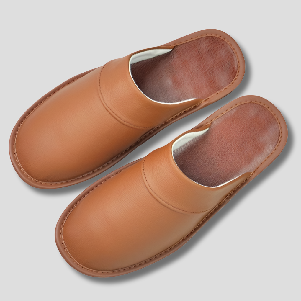 Pantofole in Pelle per Uomini