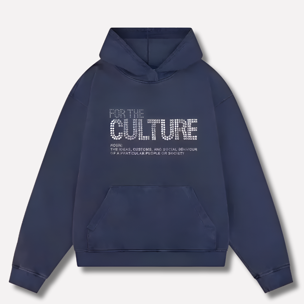 Hoodie Dichiarazione – “Per La Cultura” Stile Stradale
