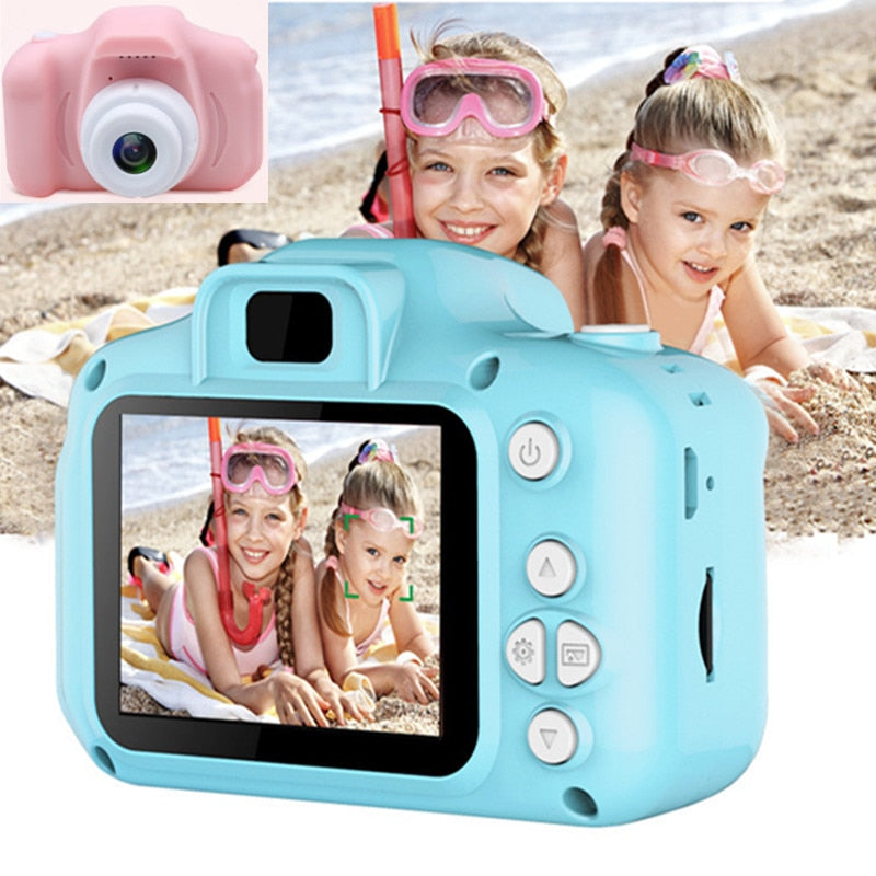 Mini fotocamera digitale HD per bambini con custodia protettiva