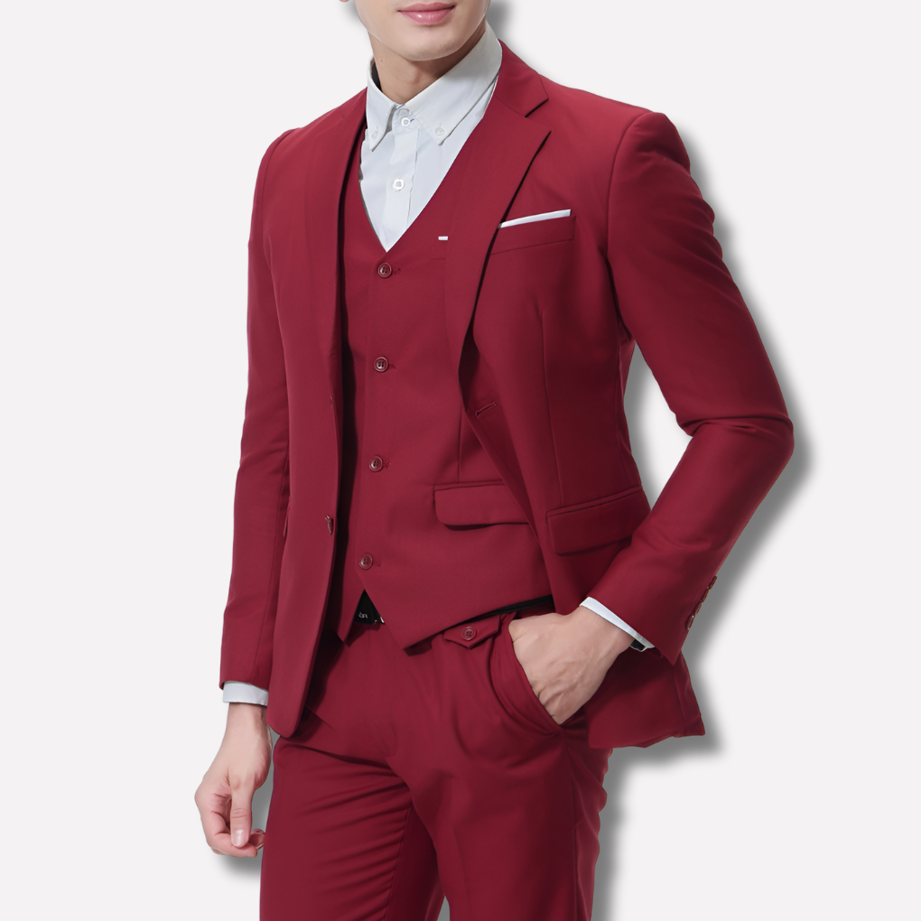 Abito Slim-Fit da Uomo 3 Pezzi