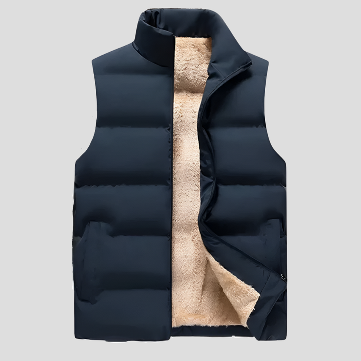 Gilet Invernale Misto Lana per Uomo